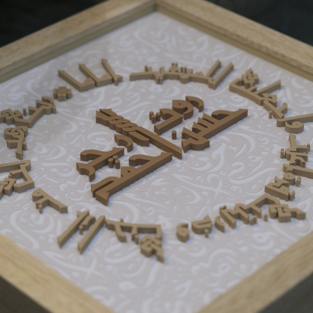 Customisable name with Dua for Family (Upto 4 names)